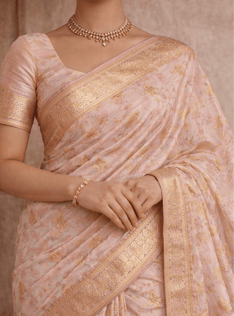 Soft Pink Organza