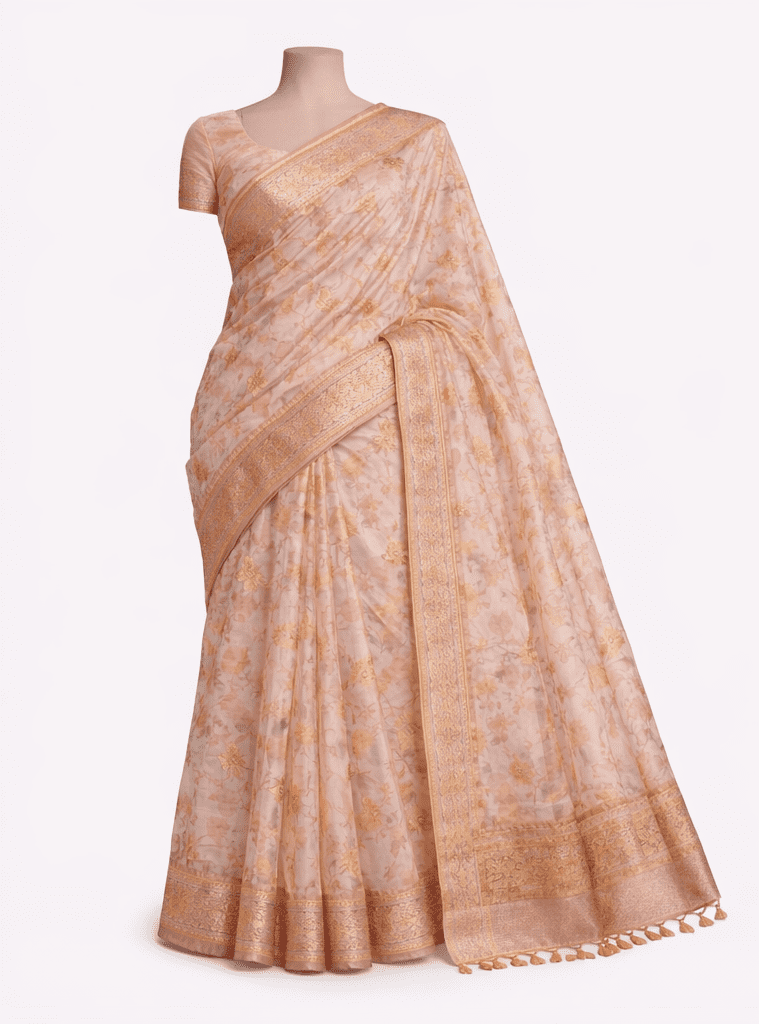 Soft Pink Organza - Image 2